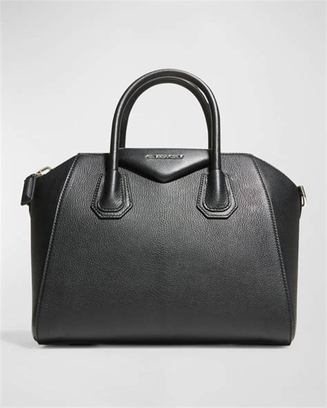 bb05114012453 givenchy|Mini Antigona bag in grained leather .